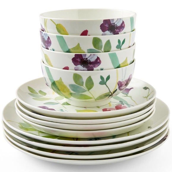 Service for 4 by Portmeirion in the Water Garden Pattern - Picture 1 of 3